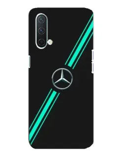 Чехол для OnePlus Nord CE 5G с картинкой «Спортивные линии Mercedes»