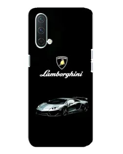 Чехол для OnePlus Nord CE 5G с картинкой «Логотип Lamborghini классика»