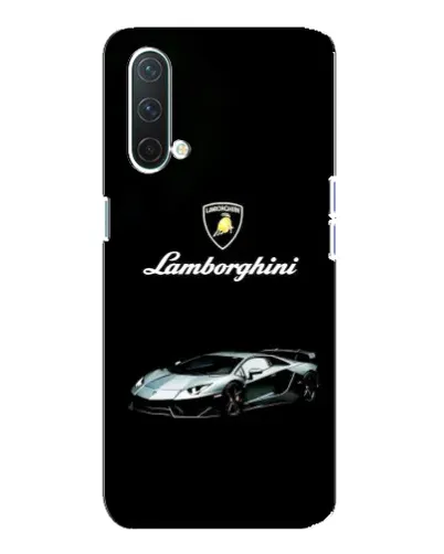 Чехол для OnePlus Nord CE 5G с картинкой «Логотип Lamborghini классика»