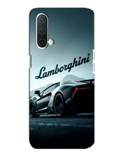 Чехол для OnePlus Nord CE 5G с картинкой «Классическая надпись Lamborghini»