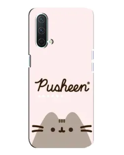 Чехол для OnePlus Nord CE 5G с картинкой «Pusheen логотип» Чехол для OnePlus Nord CE 5G с картинкой «Pusheen логотип»