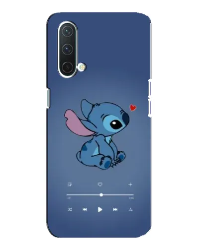 Чехол для OnePlus Nord CE 5G с картинкой «Музыкальный Stitch»