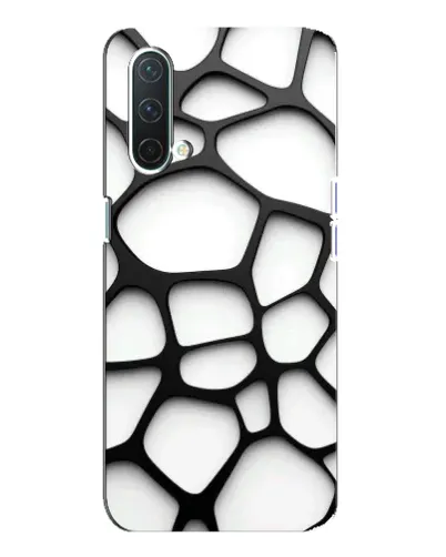 Чехол для OnePlus Nord CE 5G с картинкой «Белая объемная сетка» Чехол для OnePlus Nord CE 5G с картинкой «Белая объемная сетка»