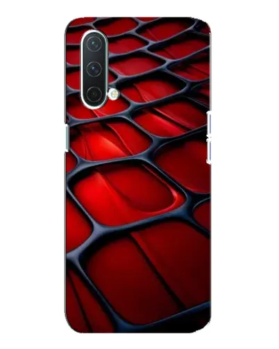 Чехол для OnePlus Nord CE 5G с картинкой «Красная глянцевая сетка» Чехол для OnePlus Nord CE 5G с картинкой «Красная глянцевая сетка»