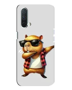 Чехол для OnePlus Nord CE 5G с картинкой «Капибара рэпер даб»