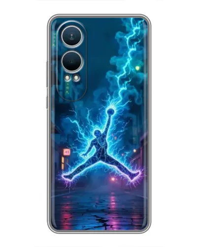 Чехол для OnePlus Nord CE4 Lite с картинкой «Jordan Gold Jumpman»