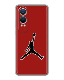 Чехол для OnePlus Nord CE4 Lite с картинкой «Jordan Red Back» Чехол для OnePlus Nord CE4 Lite с картинкой «Jordan Red Back»