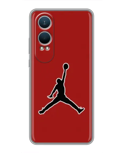 Чехол для OnePlus Nord CE4 Lite с картинкой «Jordan Red Back»