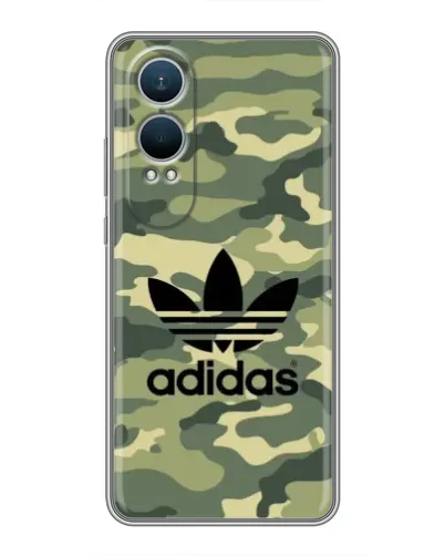 Чехол для OnePlus Nord CE4 Lite с картинкой «Милитари стиль Adidas»