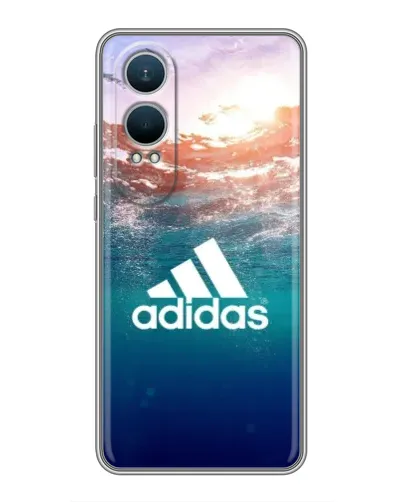 Чехол для OnePlus Nord CE4 Lite с картинкой «Океанская глубина адидас»