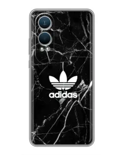 Чехол для OnePlus Nord CE4 Lite с картинкой «Белый мрамор Adidas»
