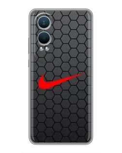 Чехол для OnePlus Nord CE4 Lite с картинкой «Nike — карбоновая сетка» Чехол для OnePlus Nord CE4 Lite с картинкой «Nike — карбоновая сетка»