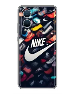 Чехол для OnePlus Nord CE4 Lite с картинкой «Коллекция кроссовок Nike» Чехол для OnePlus Nord CE4 Lite с картинкой «Коллекция кроссовок Nike»
