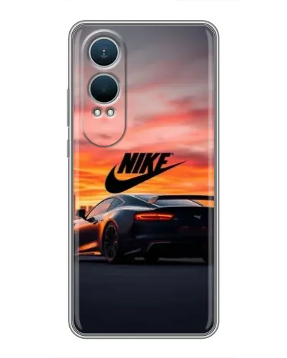 Чехол для OnePlus Nord CE4 Lite с картинкой «Nike и суперкар»