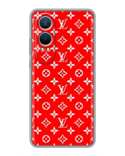 Чехол для OnePlus Nord CE4 Lite с картинкой «Яркий паттерн LV»