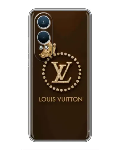 Чехол для OnePlus Nord CE4 Lite с картинкой «LV — золотая печать»