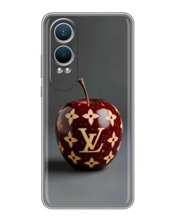 Чехол для OnePlus Nord CE4 Lite с картинкой «Красное яблоко LV»