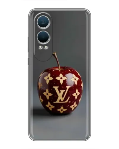 Чехол для OnePlus Nord CE4 Lite с картинкой «Красное яблоко LV»