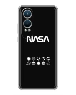 Чехол для OnePlus Nord CE4 Lite с картинкой «NASA — технический принт» Чехол для OnePlus Nord CE4 Lite с картинкой «NASA — технический принт»