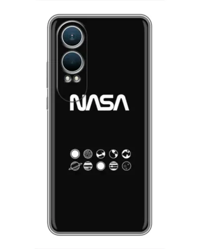 Чехол для OnePlus Nord CE4 Lite с картинкой «NASA — технический принт» Чехол для OnePlus Nord CE4 Lite с картинкой «NASA — технический принт»