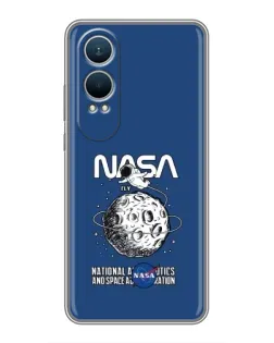 Чехол для OnePlus Nord CE4 Lite с картинкой «NASA — лунная миссия» Чехол для OnePlus Nord CE4 Lite с картинкой «NASA — лунная миссия»