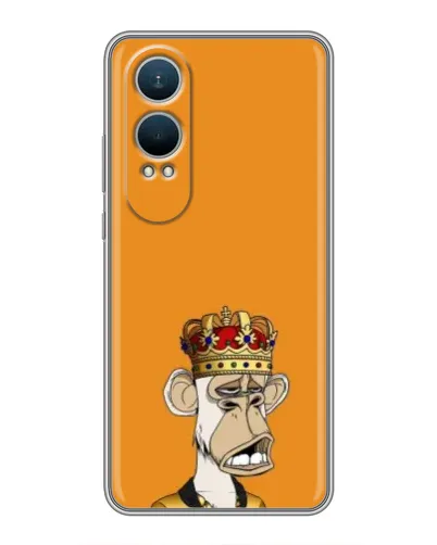 Чехол для OnePlus Nord CE4 Lite с картинкой «Золотая обезьяна Bored Ape» Чехол для OnePlus Nord CE4 Lite с картинкой «Золотая обезьяна Bored Ape»