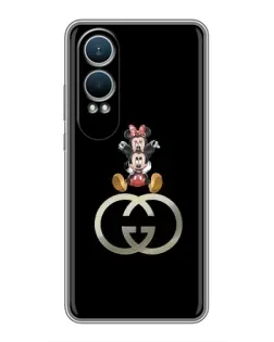 Чехол для OnePlus Nord CE4 Lite с картинкой «Минни Маус на лого» Чехол для OnePlus Nord CE4 Lite с картинкой «Минни Маус на лого»