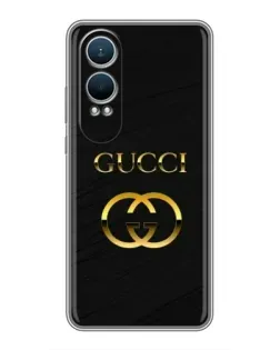 Чехол для OnePlus Nord CE4 Lite с картинкой «Золотой логотип Gucci» Чехол для OnePlus Nord CE4 Lite с картинкой «Золотой логотип Gucci»
