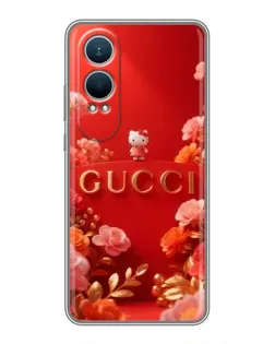 Чехол для OnePlus Nord CE4 Lite с картинкой «Gucci — золотой сад» Чехол для OnePlus Nord CE4 Lite с картинкой «Gucci — золотой сад»