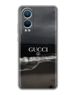 Чехол для OnePlus Nord CE4 Lite с картинкой «Gucci — морской прибой» Чехол для OnePlus Nord CE4 Lite с картинкой «Gucci — морской прибой»