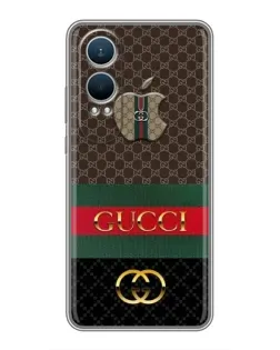 Чехол для OnePlus Nord CE4 Lite с картинкой «Gucci — брендированный десерт» Чехол для OnePlus Nord CE4 Lite с картинкой «Gucci — брендированный десерт»