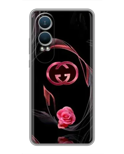 Чехол для OnePlus Nord CE4 Lite с картинкой «Gucci — неоновая роза» Чехол для OnePlus Nord CE4 Lite с картинкой «Gucci — неоновая роза»