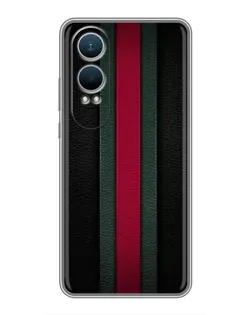 Чехол для OnePlus Nord CE4 Lite с картинкой «Gucci — неоновая линия» Чехол для OnePlus Nord CE4 Lite с картинкой «Gucci — неоновая линия»