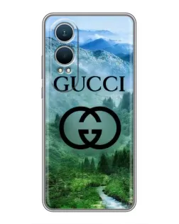 Чехол для OnePlus Nord CE4 Lite с картинкой «Gucci — горный пейзаж» Чехол для OnePlus Nord CE4 Lite с картинкой «Gucci — горный пейзаж»