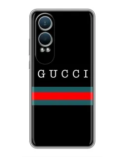 Чехол для OnePlus Nord CE4 Lite с картинкой «Gucci — красный пояс» Чехол для OnePlus Nord CE4 Lite с картинкой «Gucci — красный пояс»