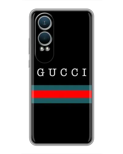 Чехол для OnePlus Nord CE4 Lite с картинкой «Gucci — красный пояс» Чехол для OnePlus Nord CE4 Lite с картинкой «Gucci — красный пояс»