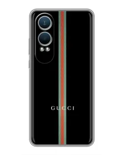 Чехол для OnePlus Nord CE4 Lite с картинкой «Gucci — строгая линия» Чехол для OnePlus Nord CE4 Lite с картинкой «Gucci — строгая линия»
