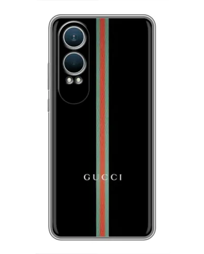 Чехол для OnePlus Nord CE4 Lite с картинкой «Gucci — строгая линия» Чехол для OnePlus Nord CE4 Lite с картинкой «Gucci — строгая линия»