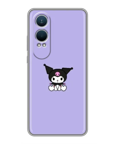 Чехол для OnePlus Nord CE4 Lite с картинкой «Kuromi — фиолетовый минимализм» Чехол для OnePlus Nord CE4 Lite с картинкой «Kuromi — фиолетовый минимализм»
