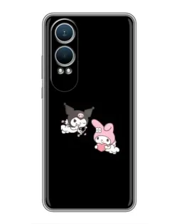 Чехол для OnePlus Nord CE4 Lite с картинкой «My Melody и Kuromi» Чехол для OnePlus Nord CE4 Lite с картинкой «My Melody и Kuromi»