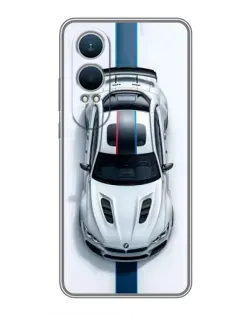 Чехол для OnePlus Nord CE4 Lite с картинкой «Вид сверху — BMW M»