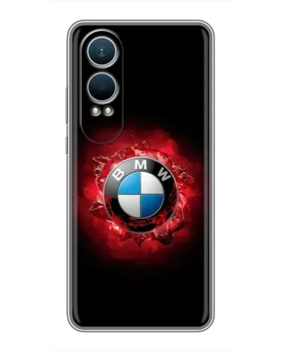 Чехол для OnePlus Nord CE4 Lite с картинкой «Логотип BMW — вспышка»
