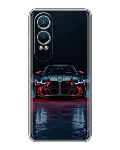 Чехол для OnePlus Nord CE4 Lite с картинкой «BMW на мокрой дороге»
