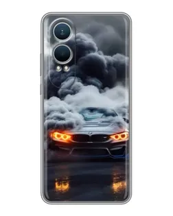 Чехол для OnePlus Nord CE4 Lite с картинкой «BMW в дыму»