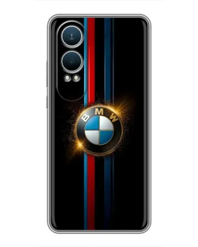 Чехол для OnePlus Nord CE4 Lite с картинкой «BMW M-Power неон»