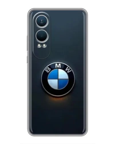 Чехол для OnePlus Nord CE4 Lite с картинкой «Логотип BMW — минимализм»