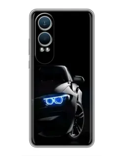 Чехол для OnePlus Nord CE4 Lite с картинкой «BMW — ночной взгляд»