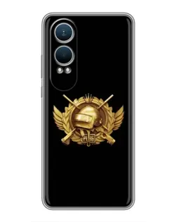 Чехол для OnePlus Nord CE4 Lite с картинкой «PUBG — оранжевый градиент»