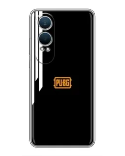 Чехол для OnePlus Nord CE4 Lite с картинкой «PUBG — вертикальные линии»