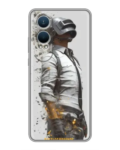 Чехол для OnePlus Nord CE4 Lite с картинкой «PUBG — боец в пыли»